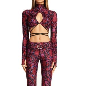 afia top and ketra paisley pants i am gia